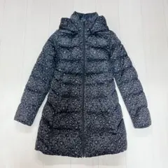 UNIQLO レオパード柄 ダウンジャケット フード付き M