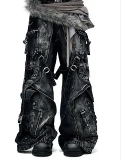 latui atelier Frisson Jeans Lサイズ デニム - メルカリ