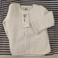 プチバトー チュビックキルティングカーディガン