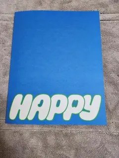 BTS JIN ジン Happy（青）CD フォトカードつき