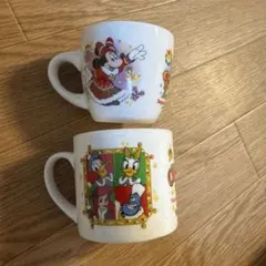 東京ディズニーリゾート 2004 クリスマス マグカップ 2個セットのサムネイル