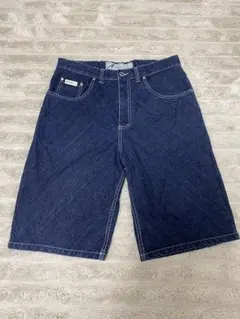 ハ*テ様 Karl Kani デニムハーフパンツ ショートパンツ　インディゴブルのサムネイル
