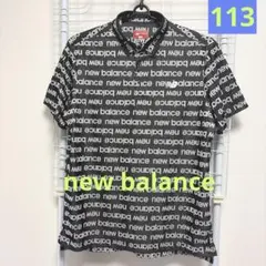 new balance golf★総柄☆メンズゴルフウェア美品❗️のサムネイル