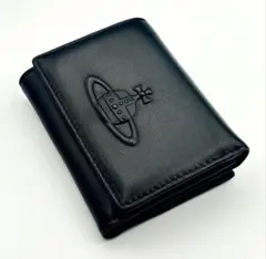 Vivienne Westwood 三つ折り財布 黒 ブラック 箱無し