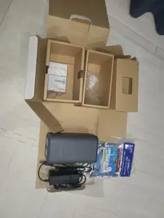 NTTドコモ SHARP home 5G HR01 ダークグレーSIMカード無し