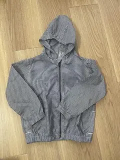 プチバトー⭐︎ストライプ フード付きジャケット 104cmのサムネイル