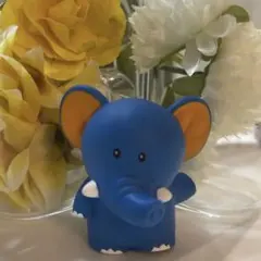 たべっ子どうぶつ　ソフビマスコット　ぞうさん