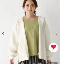 グローバルワーク　ライトクッションZIPパーカー