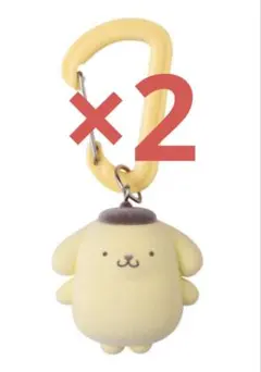 サンリオキャラクターズ カラフルカラビナマスコットチャーム　ポムポムプリン