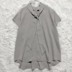 未使用✨️SYSORUS×akko3839⭐プリーツボウタイブラウス ベージュ 