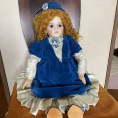 ジュモー EL864 レプリカ アンテイークドール 帽子付き 50cm - メルカリ