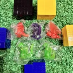 ソフビ　ミニゴジラコレクション　クリアカラー　全種セット