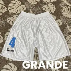 GRANDE(グランデ)ハーフパンツ　ユニフォームパンツ　#4 新品のサムネイル