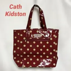 Cath Kidston/キャスキッドソン ドット柄 エナメルトートバッグのサムネイル