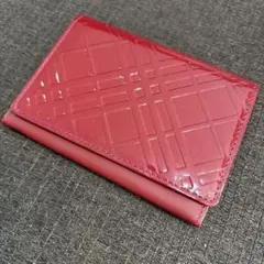 【美品】BURBERRY パスケース カードケース 名刺入れ