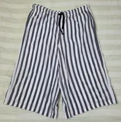 ユニクロ　ストライプ　レーヨンリラコ　ステテコ　ルームウェア　Ｌ