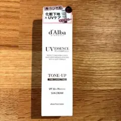 ダルバ トーンアップサンクリーム 化粧下地 日焼け止め ピンク 35ml