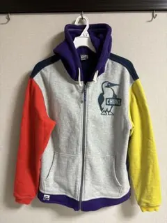 CHUMS カラフル フルジップパーカー