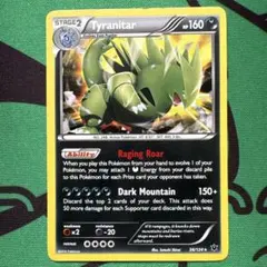 【レア】英語版ポケカ＊Tyranitarバンギラス＊eカード非ホロ＊旧裏＊難あり レア】英語版ポケカ＊Tyranitarバンギラス＊eカード非ホロ＊旧裏＊難