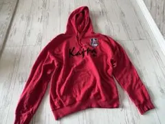 Kappa 赤色 パーカー　古着　bimbo カッパ