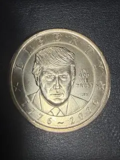トランプ大統領　1ドル硬貨