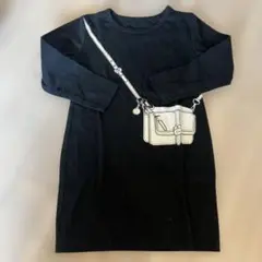 SHEIN ブラックワンピース 100cm