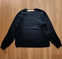 NANO universe【美品】ミラノリブクルーネックニット　メンズS