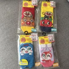 アンパンマン ドキンちゃん　コキンちゃん靴下 4足セット 9~14cm
