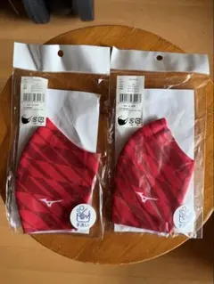 ミズノ　マウスカバー新品２点セット　実業団モデル　Ｍサイズのサムネイル
