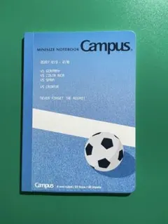 【サッカー日本代表】森保監督 デスノートCampus ノート ミニサイズのサムネイル