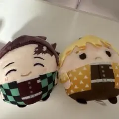 鬼滅の刃 炭治郎善逸ふわコロりん 2個セット