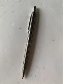 PILOT パイロット ボールペン ストライプ 蝕刻 シルバー 廃番 廃盤