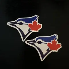 トロント・ブルージェイズ ロゴステッカー 2枚