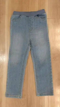 キッズ ボトムス デニム プティマイン 110 ほぼ新品