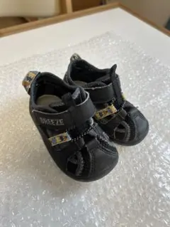 BREEZE　水抜きサンダル　黒　14cm