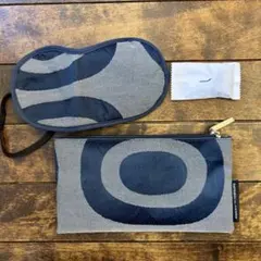 marimekko FINNAIR ビジネスクラスポーチ アイマスクセット