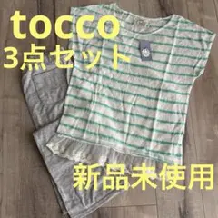 値下げ[未使用]tocco ルームウェア3点セット　ミントのサムネイル