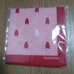 くまモン ハンカチ 赤 新品