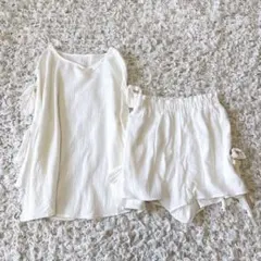 ジェラートピケ gelato pique リボンガーゼプルオーバー パンツセット