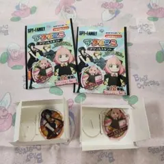 スパイファミリーSPY FAMILYアクリミニアクリルスタンドアーニャ2個セット