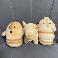 はにおのスローライフ　マスコット　キーホルダー　3点セット