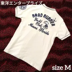 Cheswick/ポロシャツ/M/ホワイト/チェーン刺繍/ロードランナーのサムネイル