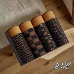 4枚セット　4XLメンズボクサーパンツ　伸縮性　メンズ　パンツ　下着　激安