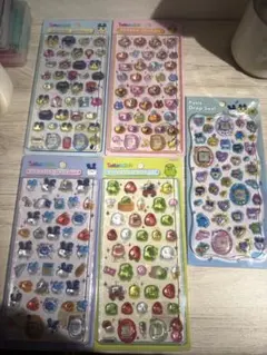 正規品 たまごっち　ボンボンドロップシール4種　＋　ドロップシール　5枚セット