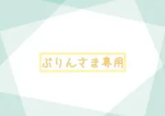 ぷりんさま専用