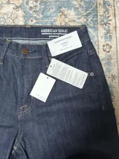 新品未使用タグ付きアメリカンホリックAMERICAN HOLICテーパードデニム