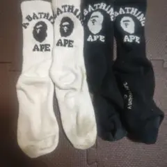 A BATHING APE ソックス 2足セットのサムネイル