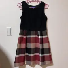 美品　BLUE LABEL CRESTBRIDGE ノースリーブワンピース 36