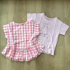プティマイン チュニック　エニィファム　半袖　Tシャツ　110 女の子　トップス