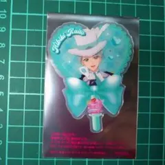 響カイト　うちわ型クリアカード　映画入場特典　プリキュア